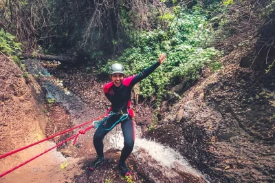 Feel the rush of canyoning in gran canaria’s rainforest, with waterfalls, natural slides, and expert guides. includes all gear, small group size, and transport.