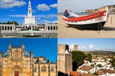 Découvrez le calme du sanctuaire de fátima, flânez dans les ruelles médiévales d’Óbidos, admirez les vagues sauvages de nazaré et visitez le monastère de batalha, le tout en tour privé avec