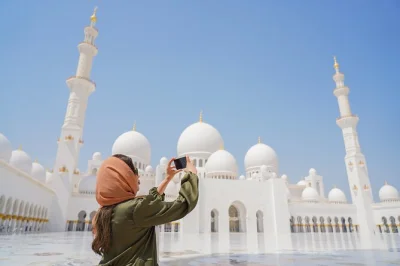 Step inside abu dhabi’s sheikh zayed mosque on a guided half-day trip from dubai, with hotel pickup, entry tickets, and a local guide to share stories and details.