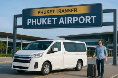 Reserva traslados al aeropuerto de phuket con servicio de ida y vuelta. viajes cómodos y con aire acondicionado entre el aeropuerto internacional de phuket y tu hotel. sin complicaciones y puntuales.