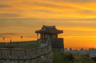 Step beyond seoul for a day—wander suwon’s starfield library, walk hwaseong fortress walls, then explore gwangmyeong cave. includes pickup, guide, entry fees.