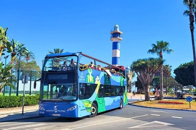 Feel the rhythm of velez-malaga & torre del mar on a flexible hop-on hop-off bus tour with wifi, ac, and audio guides. includes easy pickup and local tips.