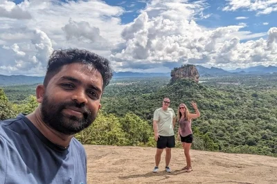 Start your sri lanka day trip from kandy with a private driver, explore dambulla’s cave temples, climb sigiriya rock fortress, and spot elephants on safari. includes pickup.