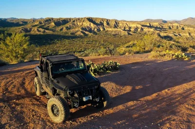 Feel the sonoran desert come alive on a private off-road jeep tour from scottsdale, with more trail time, expert guides, and bottled water included for your comfort.