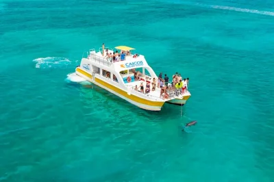 Step onto a morning cruise from providenciales, snorkel clear waters, spot wild iguanas, and enjoy lunch with drinks. includes hotel pickup and all gear.