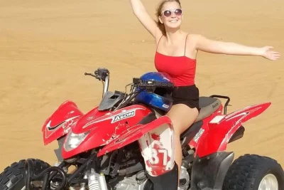 Feel the rush of quad biking and dune bashing in dubai’s lahbab desert, then unwind at a luxury camp with bbq dinner, live shows, and easy hotel pickup.