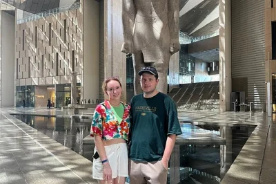 Step inside cairo’s grand egyptian museum before the crowds, wander gardens, and explore with a local guide. includes hotel pickup and entry tickets.
