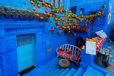 Lose yourself in chefchaouen’s blue medina, wander the kasbah gardens, and sip coffee in the main square—all with hotel pickup and a local guide from fez.