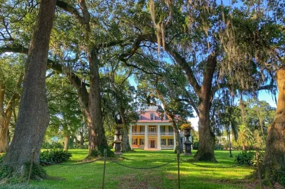 Erlebe houmas house bei new orleans mit einer geführten tour durch das herrenhaus, spaziergängen durch die prächtigen gärten und leckerer südstaatenküche vor ort. inklusive lokaler führung.