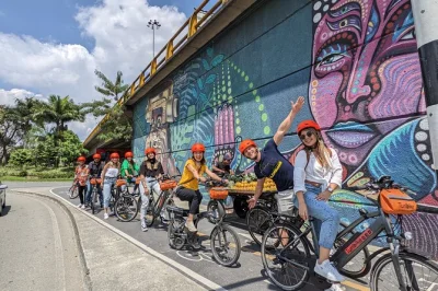 Feel medellín’s pulse on an electric bike tour, from creative districts to plaza botero’s sculptures, with a fresh fruit juice break and local guide included.