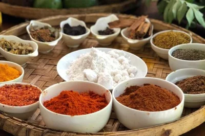 Follow wasantha through a local sri lankan market, pick fresh ingredients, and cook five classic dishes in her home kitchen. includes private transport and lunch.
