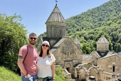 Feel the mountain air at lake sevan, wander dilijan’s old streets, explore medieval monasteries and end with wine tasting at ijevan. includes transport & guide.