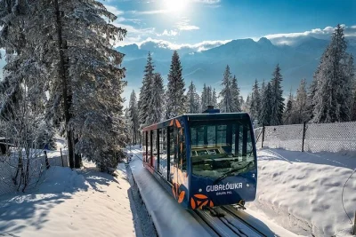 Zakopane erleben: fahrt mit der gubałówka-seilbahn, geräucherten schafskäse mit wodka probieren und durch traditionelle holzdörfer schlendern. inklusive hoteltransfer.