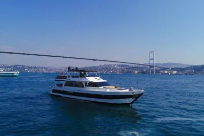 Scopri istanbul dal bosforo con una crociera privata in yacht. gusta limonata fatta in casa, ammira da vicino il palazzo dolmabahce e rilassati con deliziosa baklava. include pickup al molo.