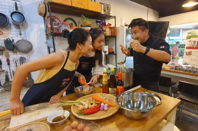 Start your morning in singapore’s vibrant wet market, share breakfast at a kopitiam, then cook classic dishes with local chefs. includes all ingredients and guided hands-on class.