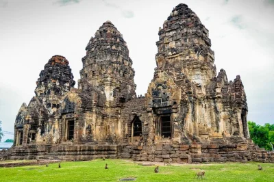 Feel ancient ayutthaya’s ruins, meet lopburi’s wild monkeys, and wander temple grounds with a small group. includes hotel pickup from central bangkok.