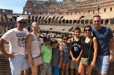 Kids lead the way through rome’s colosseum & forum on a small group tour with games, stories, and a local guide. includes skip-the-line tickets & family-friendly fun.