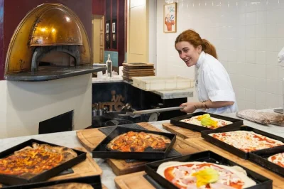 Roll dough, churn gelato, and laugh with a roman chef just steps from piazza navona. includes all ingredients, wine or soft drink, and a sweet limoncello finish.