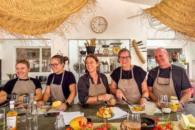 Feel the flavors of curaçao in a hands-on caribbean cooking class led by chef helmi. taste lionfish ceviche, jerk chicken, and enjoy lunch outdoors. includes drinks.