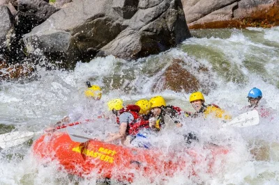 Feel the rush rafting colorado’s royal gorge, paddle beneath the bridge, enjoy a bbq lunch, and get wetsuit gear included. small group tour with digital photos.