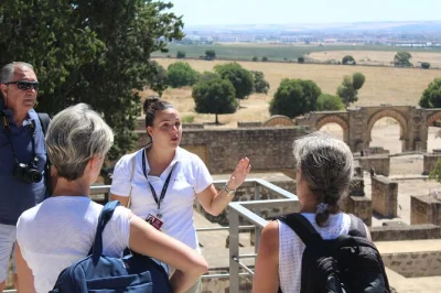 Step into córdoba’s medina azahara on a guided tour led by historians, with shuttle bus, ancient ruins, and museum entry included. reserve your spot easily.