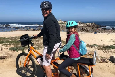 Feel the ocean air as you ride an e-bike along monterey’s 17 mile drive, stopping for sea lions, photo ops, and local stories. includes guide, helmet & water.