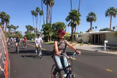 Feel the old hollywood vibe in palm springs as you bike or drive past celebrity homes, guided by locals. includes snacks, water, and flexible tour options.