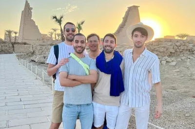 Découvrez les merveilles antiques de luxor lors d’une excursion privée au départ du port de safaga. visitez karnak, la vallée des rois, le temple de hatchepsout et savourez un déjeuner au bord 