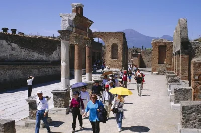 Step into ancient pompeii with a private archaeologist, see the forum, stabian baths, and lupanar. includes entry tickets and personal guide—no waiting in line.