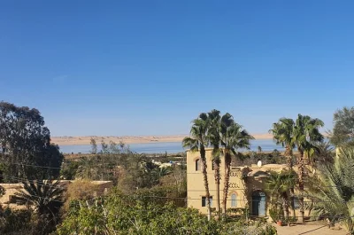 Quittez l’effervescence du caire pour l’oasis d’el fayoum, naviguez sur le lac qaroun, découvrez la seule cascade du désert égyptien, testez le sandboard et savourez un déjeuner potier au vi