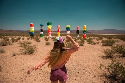 Feel the desert’s pulse near las vegas with a visit to seven magic mountains and the legendary welcome sign, entry included, with easy pickup options.