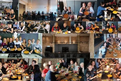 Malaga, atarazanas markt: frische gewürze riechen, paella mit profi kochen, olivenöl verkosten und entspannt mit wein mittagessen. rezepte und verkostungen inklusive.