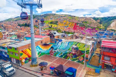 See bogotá from above on the el paraíso favela tour, ride the cable car, meet locals, taste colombian snacks. includes pickup, guide, and all fees.