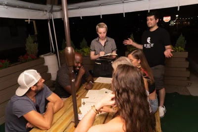 Start your night in williamsburg with a haunted pub crawl, local brews, and chilling ghost stories. includes drinks, historic stops, and a friendly guide.