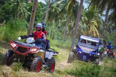 Feel the grit of pattaya’s countryside on a 28km atv or buggy ride, with local guide, hotel pickup, and a relaxed lunch. no experience needed—just bring your sense of fun.