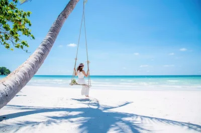 Start your phu quoc day trip with hotel pickup, explore ho quoc pagoda, ride the cable car to thom island, and play at aquatopia water park. includes tickets.