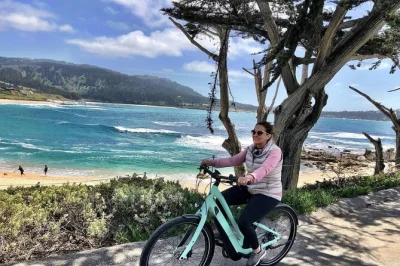 Feel the wind along 17-mile drive on an electric bike tour from carmel-by-the-sea, with stops at pebble beach, lone cypress, and time to watch sea otters. includes e-bike & helmet.