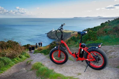 Scopri howth in e-bike da dublino: scogliere spettacolari, faro di baily, strade costiere tranquille e sentieri panoramici. include e-bike, casco e guida locale.