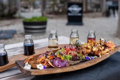 Savor central otago’s wine regions from queenstown with tastings, a barrel-cooked lunch, and a guided cave tour. includes pickup and local wine expert.