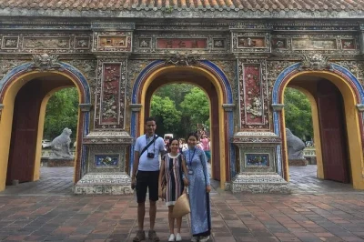 Step into hue’s imperial citadel with a local guide, explore the forbidden purple city, royal palaces, and ancient urns. includes bottled water and flexible start times.