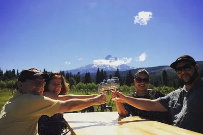 Let the mist of multnomah falls hit your face, wander timberline lodge, and taste oregon wine in hood river valley. includes lunch, local guide, and all entry fees.