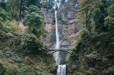 Feel the spray at multnomah falls, explore columbia river gorge waterfalls, and wander historic viewpoints on a half-day tour from portland with hotel pickup.