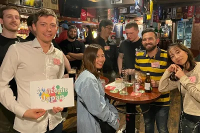 Vivi l’energia di osaka a una vera festa locale: drink illimitati, chiacchiere facili con locali e viaggiatori, giochi e cambi di gruppo. include ingresso e tutte le bevande.