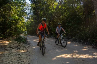 Vivi l’aria della giungla pedalando tra i sentieri di tulum, nuota in cenotes cristallini, vola in zipline e gusta un pranzo tipico con guida e punto d’incontro facile in città.