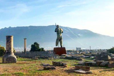 Walk ancient streets in pompeii with a real archaeologist, skip the lines, and explore iconic ruins like the forum and thermal baths. includes fast entry & expert guide.