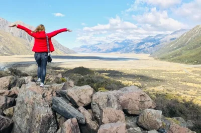 Feel the chill of tasman glacier, taste fresh salmon, and wander lake pukaki’s blue shores on a small group day trip from queenstown with snacks and local guide.