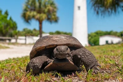 Von fort de soto mit der fähre nach egmont key: delfine, wilde schildkröten und historische ruinen entdecken – mit bordtoilette und 3 stunden zeit auf der insel.
