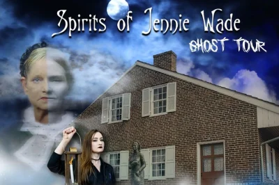 Explore a casa jennie wade em gettysburg à noite, ouça histórias reais de fantasmas, visite o porão assustador e faça uma caminhada pelo east cemetery hill com um guia local. entrada incluída.