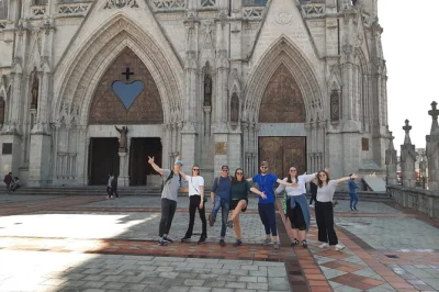 Step into quito’s old town with a local guide, taste street snacks, visit the basilica & golden churches, and get insider tips for exploring ecuador after your tour.