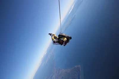 Feel the rush of a 12,000ft tandem skydive over lake taupo, with hotel pickup, pro guides, and all gear included. watch or jump—family welcome at the drop zone.